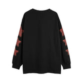 Men Long Sleeve T Shirt Trend XINGX Printed Loose Top